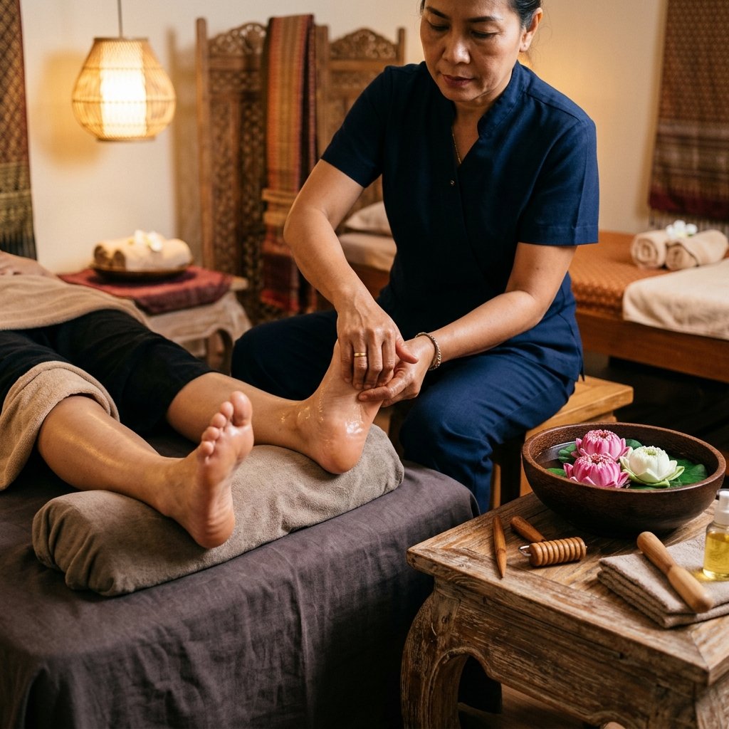 Thai Foot Reflexology Massage