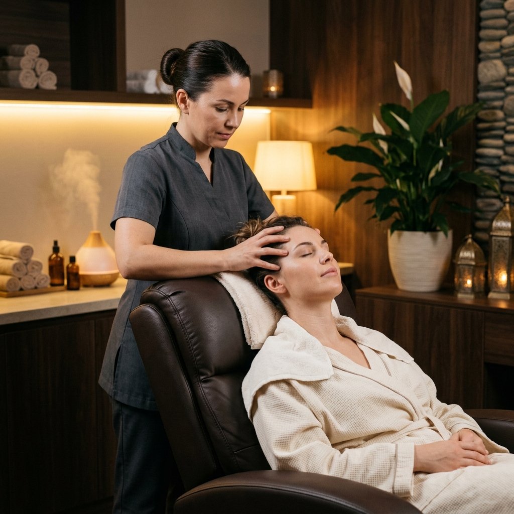 Head and Neck Massage Treatment