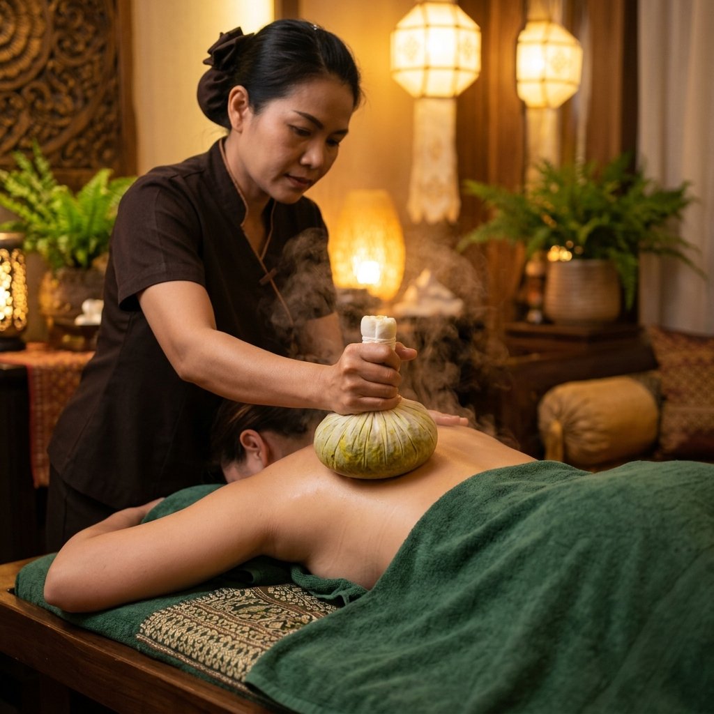 Thai herbal compress therapy tools