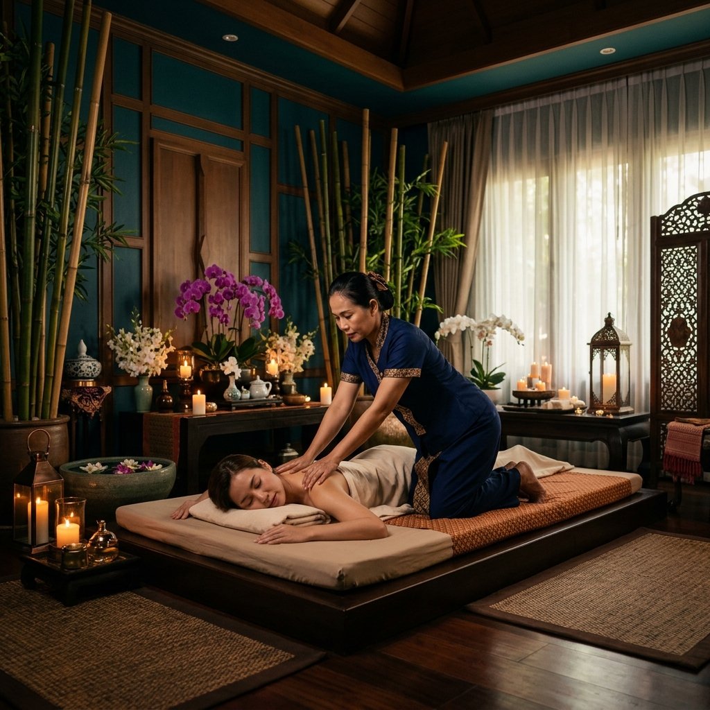 Traditional Thai massage at OZAS 4 Thai Spa, Haldwani